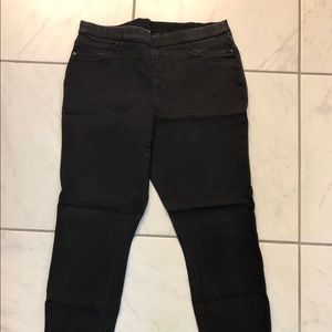 Simple Vera Vera Wang Black Skinny Jeans
